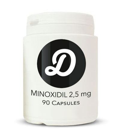 Minoxidil 2.5 mg 90 capsules